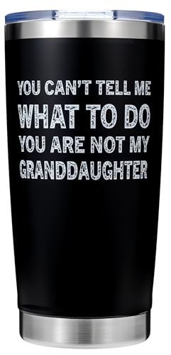 Rmeosye Gift for Grandpa from Granddaughter, You Can’t Tell Me