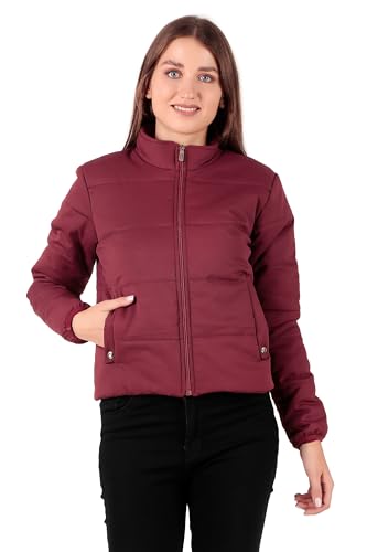 Image of Brazo Cotton Women's Crop Winterwear Jacket - Stylish, Warm, and Comfortable for Ultimate Winter Protection