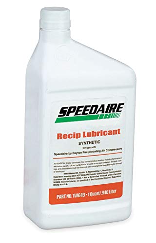 Speedaire, 1WG49, Compressor Oil, 1 qt