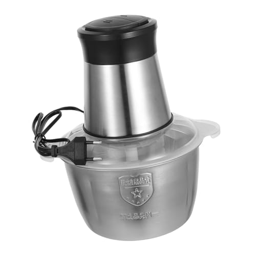 BEBEMOKO 1 Juego De Picadora De Carne Eléctrica Para Procesar Alimentos, Ideal Para Mezclar Masa, Cebolla, Carne, Frutos Secos, Frutas, Ajo, Verduras Y Comida Para Bebés.