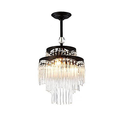 Éclairage de pendentif de salon de luxe rond et plafonnier moderne E27 en cristal