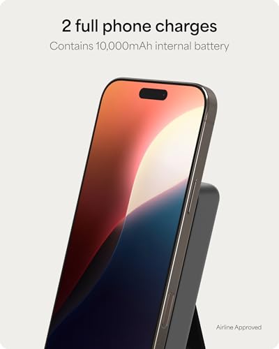 Image of mophie Powerstation Wireless Slim with Stand 10,000mAh Power Bank