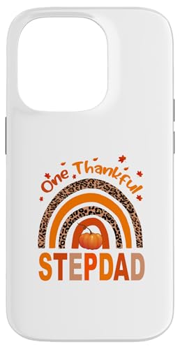 One Thankful Stepdad Rainbow Matching ƑӍ X}zP[X iPhone 14 Pro p