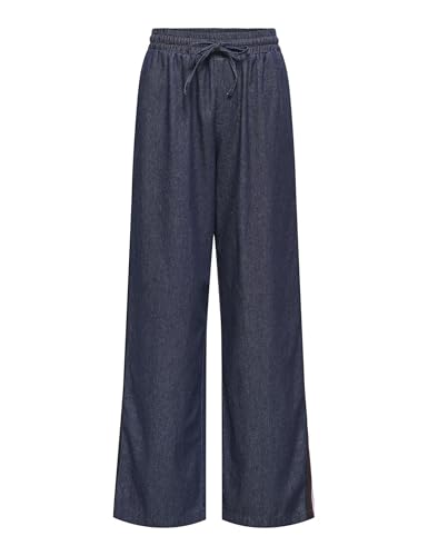 Pantalon WVN Femme ONLY Onlcaline Hw Pull-Up avec taille haute élastique