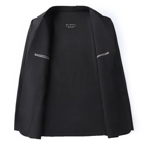 Men's Casual Fashion Korean-style Business Solid Color Breathable Lightweight Clothing Blazer2