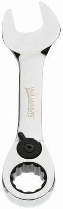 Williams 1211MRCS - Llave de peine de trinquete reversible de 0.433 in, 12 puntos