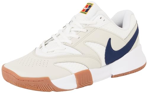 NIKE Court Lite 4 Men s Tennis, Sneaker Hombre, Summit White Binary Blue Light, 44 EU