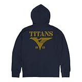 【公式】コスパ 機動戦士Zガンダム ティターンズU.C.0083 ジップパーカー NAVY XXLサイズ