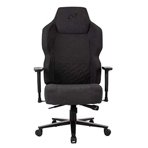 Cadeira Gamer Elements Magna Linho Preta glide