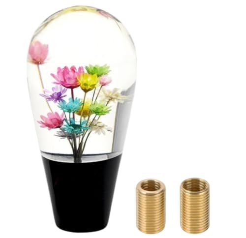 ノーブランド品 水中花シフトノブ 100mm 黒