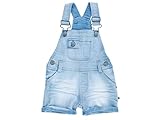 Jacky Jeanslatzhose kurz Light Blue Denim (74)