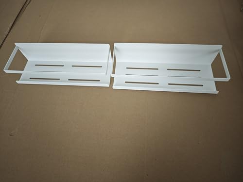 Kitsure マグネット式浴室ラック幅広デザイン・白色・穴あけ不要 ZZ3