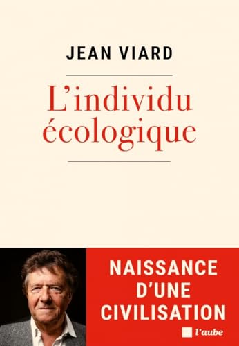 livre L'individu écologique: Naissance d'une civilisation