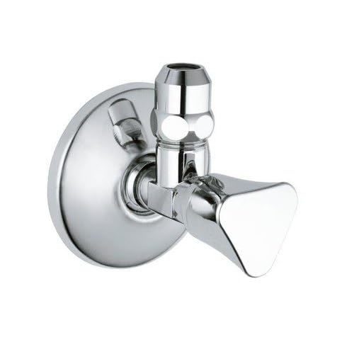 GROHE Angle Valve 1/2 inch (set of 10 pcs), Chrome, 2201100M (B07XGV1TJT) Amazon Price History, Amazon Price Tracker