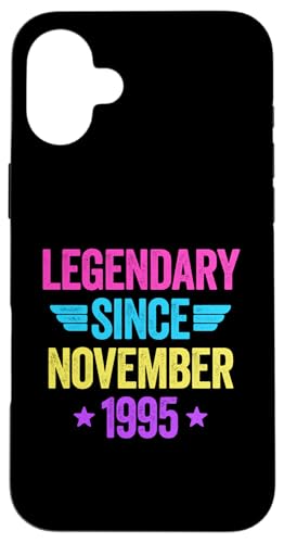 Legendary Since November 1995 �X�}�z�P�[�X iPhone 16 Plus �p