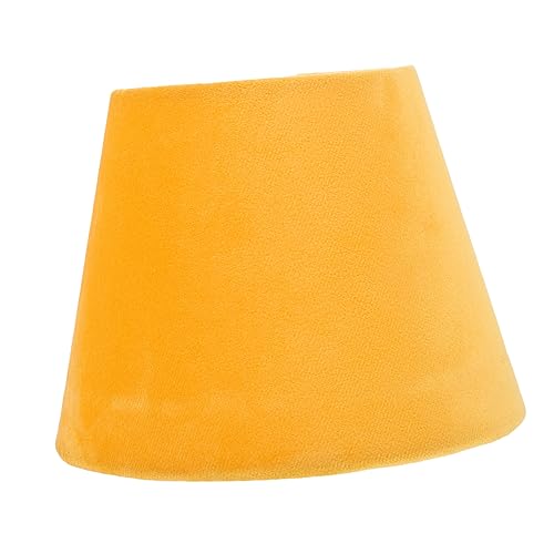 HOLIDYOYO Zarter Lampenschirm Velours Stoff 17cm Tischlampen Zubehör für E27 E14 Lampen Dekorative Lichtabdeckung für Zuhause und Büro