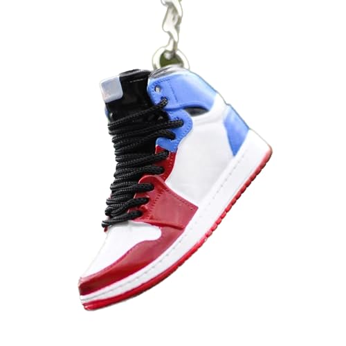 Image of CLA6 3D Sneaker Keychain | Miniature Shoe Keyring | Handcrafted And Hand-painted | Diverse Collection | Unisex