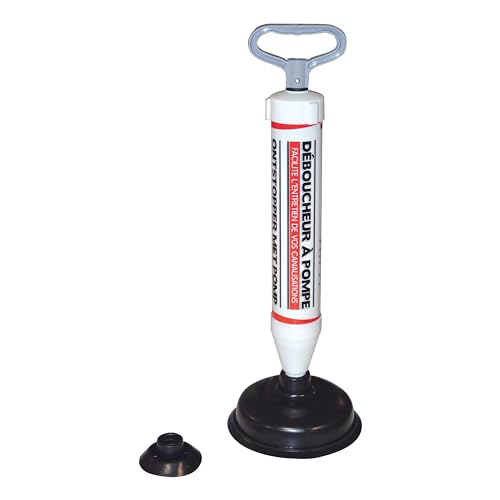 Wirquin 20720614 Kit déboucheurs D7 & D16 pour évacuation wc, blanc et noir