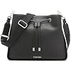 Calvin Klein Women's Fay Drawstring Adjustable Hobo