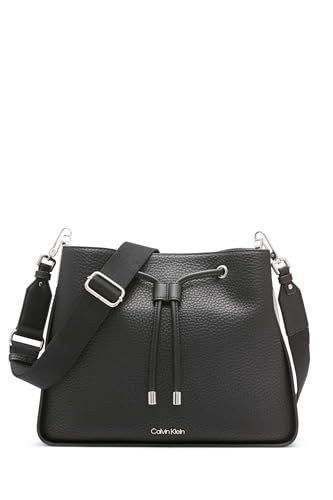 Calvin Klein Fay Sac à cordon ajustable noir/argent