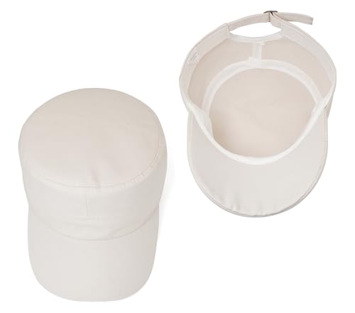 Gorra militar cadete unisex de algodón lavado miniatura 5
