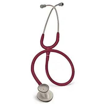 3M Littmann Lightweight II S.E. Stethoscopes for Nurses, Burgundy Tube, 28 inch, 2451