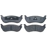 ACDelco 17D881C Professional Ceramic Rear Disc Brake Pad Set