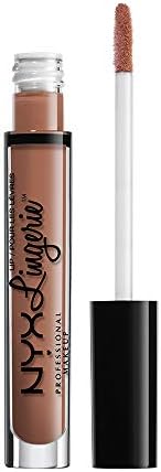 Nyx Professional Makeup Lip Lingerie Liquid Lipstick, Matte Finish - Baby Doll, 4ml