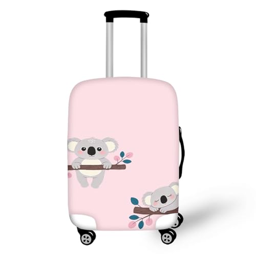 Housse valise M animaux gris idéale pour votre voyage d'affaires