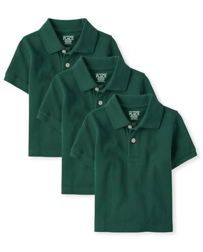 Image of The Children's Place Baby and Toddler Boys Short Sleeve Polo Shirt