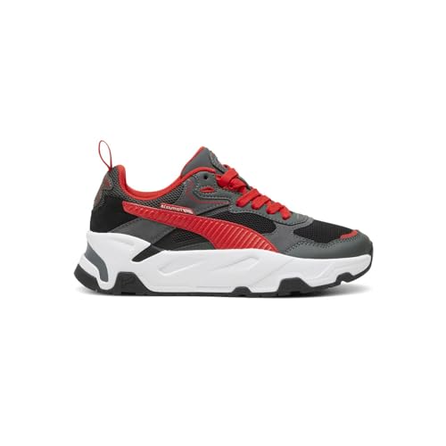 PUMA Kids Boys F1 Trinity Lace Up Sneakers Shoes Casual - Grey - Size 5 M