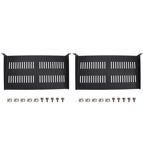 Étagère de rack de serveur 1U pour résoudre la surchauffe des boîtiers réseau 19"