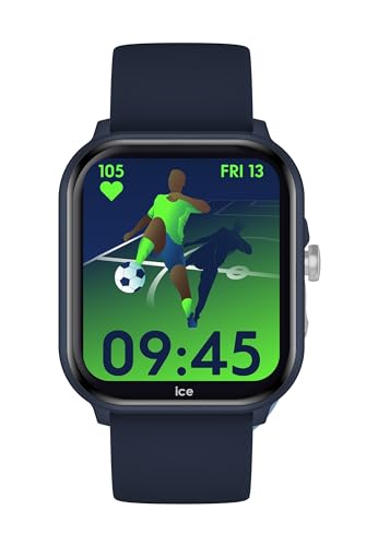 Ice-Watch - ICE smart junior 2.0 Blue - Blaue Connected Watch für Kinder mit blauem Silikonarmband - 022792(1,75 inch)