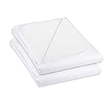 【HOHER QUALITAT】 Unser Matratzenschoner besteht aus hochwertiger Baumwolle Frottee und ist außergewöhnlich weich, bequem und atmungsaktiv, um Ihnen und Ihrer Familie ein angenehmes Schlaferlebnis zu bieten.