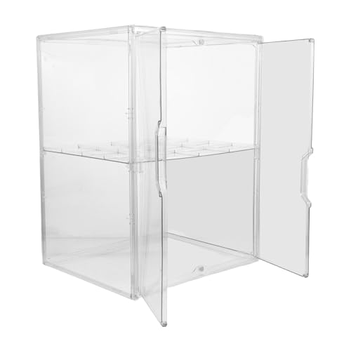 Organisateur de biberons acrylique à 2 niveaux au design haut de gamme empilable