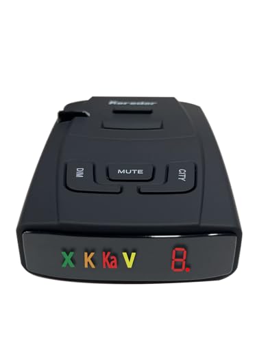Radar Detectors for Cars American Laser KARADAR X K KA Bands VG 2 Protection S360 with LaserEye Front Rear Police Scanner - Image 4