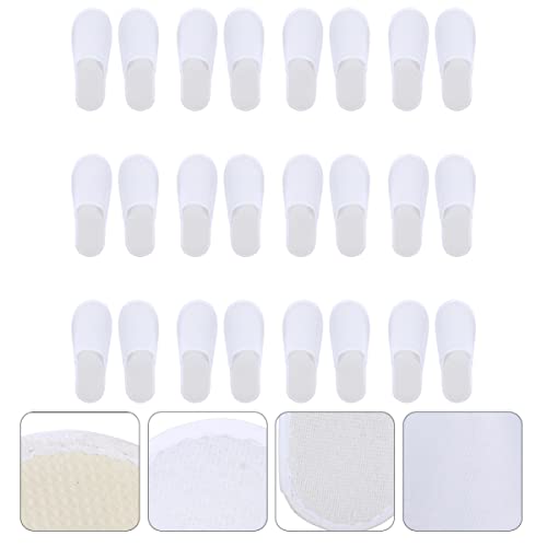 minkissy 36 pares de chinelos, arremesso para viagem, spa, anti-descartável, chuveiro fechado tamanh