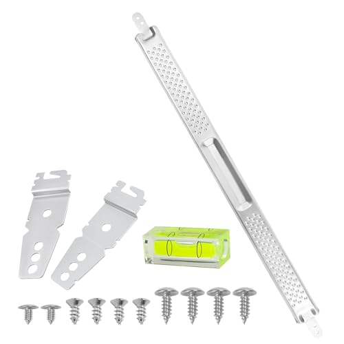 W10426979 24 Dishwasher Mounting Bracket Kit with Column Level Fit for Whirlpool KitchenAid Maytag 24 Inch Dishwashers for Granite & Quartz Countertops Replaces AH3632890 EA3632890 PS3632890