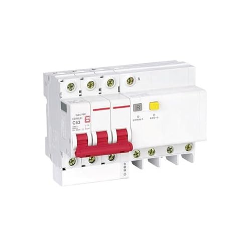 Disjoncteur CDB6LEI 3P D 63A 50mA pour sécuriser les moteurs et machines triphasées