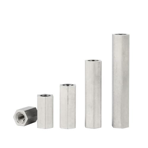 Écrou hexagonal long M8 en inox 304 pour un espacement stable de 30mm - 6