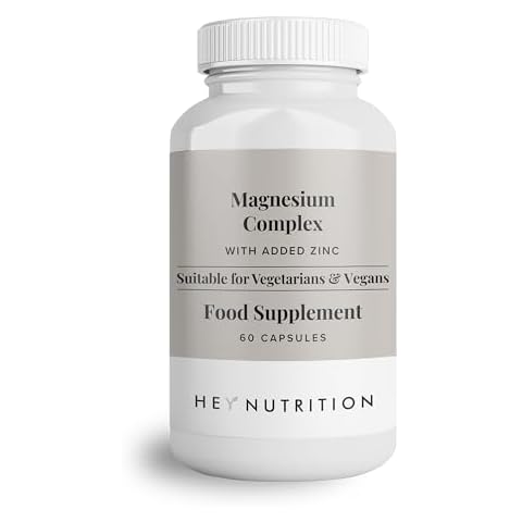 Hey Nutrition Magnesium Complex with Zinc and D3 Cover
