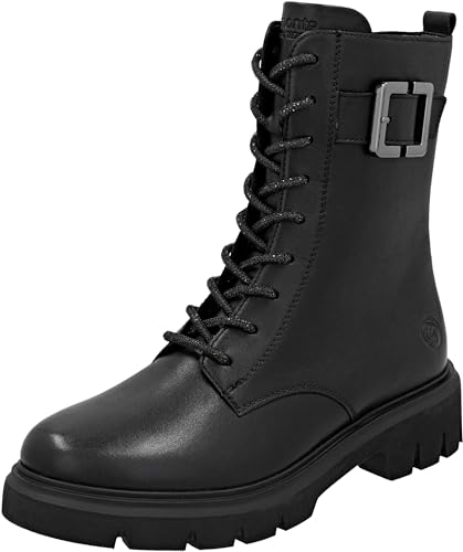 Bottes à lacets Remonte D1w82 fermeture éclair et semelle amovible