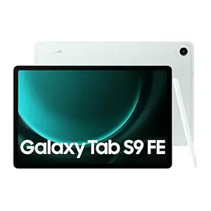 Samsung Galaxy Tab S9 FE, S Pen in-Box, 27.69 cm (10.9 inch) Display, RAM 6 GB, ROM 128 GB Expandable, Wi-Fi, IP68 Tablet, Mint