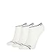 Produktbild Calvin Klein Socks Womens Athleisure Women's No-Show (3 Pack) Socks, White, ONE Size