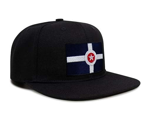 Image of International Tie City Hat for Men and Women, Adjustable Snapback Trucker Baseball Cap with Embroidered Patch