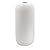 Samawi 10" White Modern Tall White Ceramic Vase for Décor Large White Vase Geometric Vase for Flowers Small Modern Vase