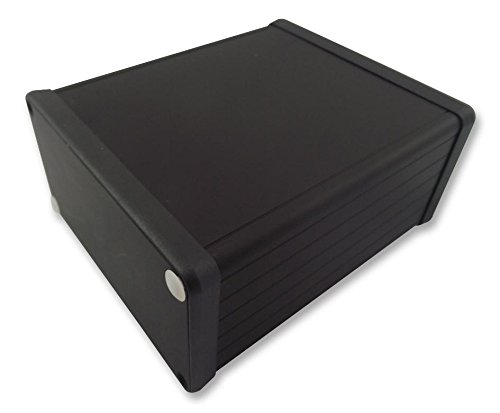 Boîte en aluminium noir 1455N1201bk pour organiser vos racks 19"
