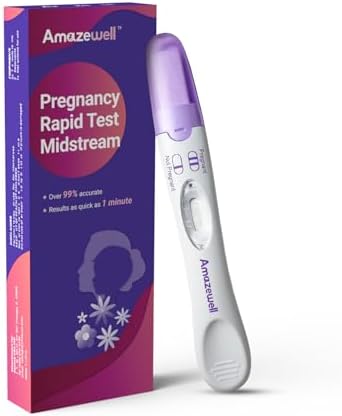 Amazewell Pregnancy Rapid Test Midstream (Pregnancy Test, 1 Test)
