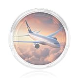 Supports d'arbre élégants : ce magnifique ensemble de supports de cendres Sky Airplane est durable, portable, moderne, élégant, unique, idéal pour la décoration de la maison. Ils ne sont pas livrés avec des couvercles ou des housses, mais ils sont assez grands pour garder la tige et les fesses à l'intérieur.