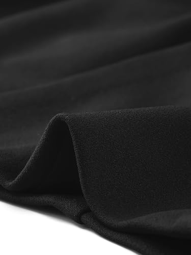 Image of Allegra K 3 /4 Sleeve Shrug Top for Women's Collarless Pleated Open Front Cropped Cardigan